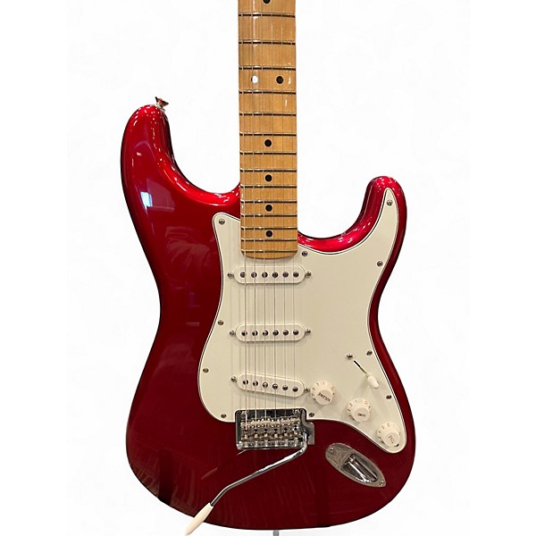 Used Fender PLAYER STRATOCASTER 70TH Red Solid Body Electric Guitar