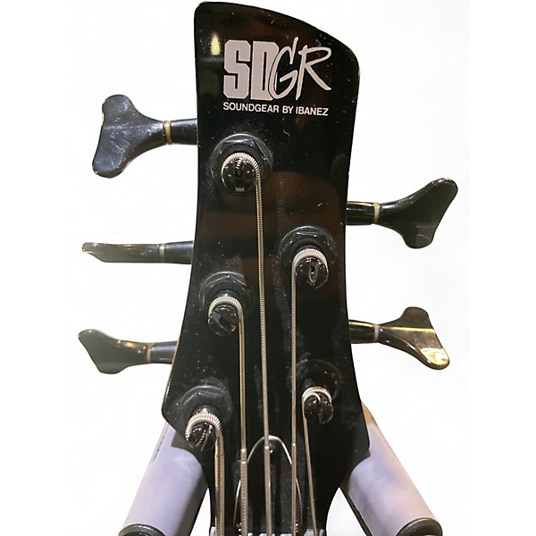 Used Ibanez SR405 5 String Black Electric Bass Guitar