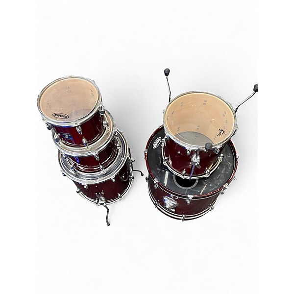 Used Gretsch Drums 5 Piece Catalina Maple RED Drum Kit