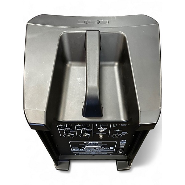 Used QSC CB10 10" 2-Way Portable Battery Powered Speaker Monitor w/Bl Powered Speaker