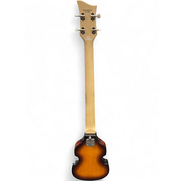 Used Hofner SHVB 3 Color Sunburst Electric Bass Guitar