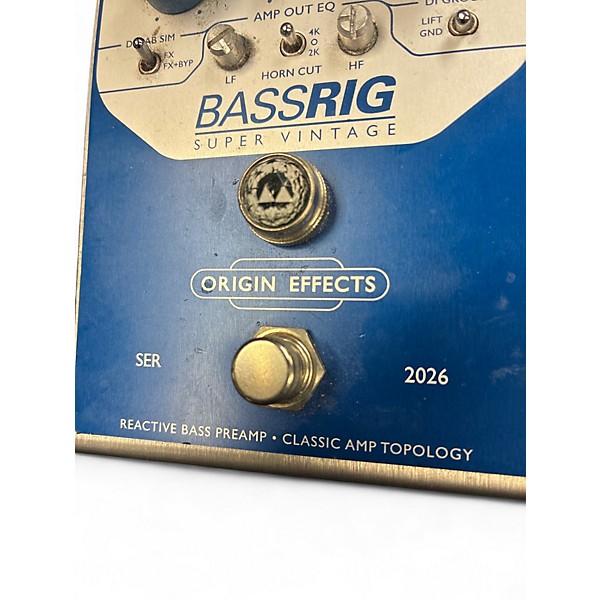 Used Origin Effects BASS RIG Bass Effect Pedal
