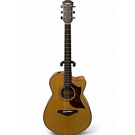 Used 2021 Yamaha AC1FM Natural Acoustic Electric Guitar