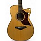 Used 2021 Yamaha AC1FM Natural Acoustic Electric Guitar
