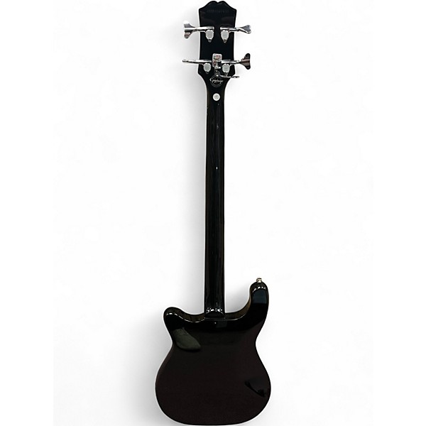 Used Epiphone Embassy Black Electric Bass Guitar