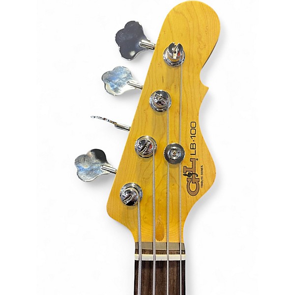 Used G&L Tribute LB100 3 Tone Sunburst Electric Bass Guitar