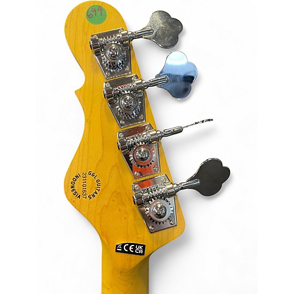 Used G&L Tribute LB100 3 Tone Sunburst Electric Bass Guitar