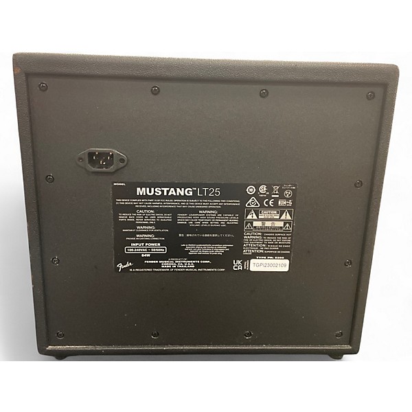 Used Fender Mustang LT25 25W 1x8 Guitar Combo Amp