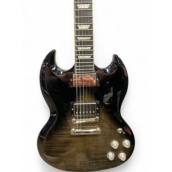 Used Epiphone SG MODERN Trans Black Solid Body Electric Guitar