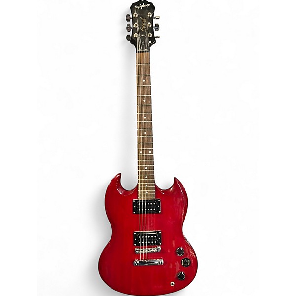 Used Epiphone SG Special Bolt On Cherry Solid Body Electric Guitar
