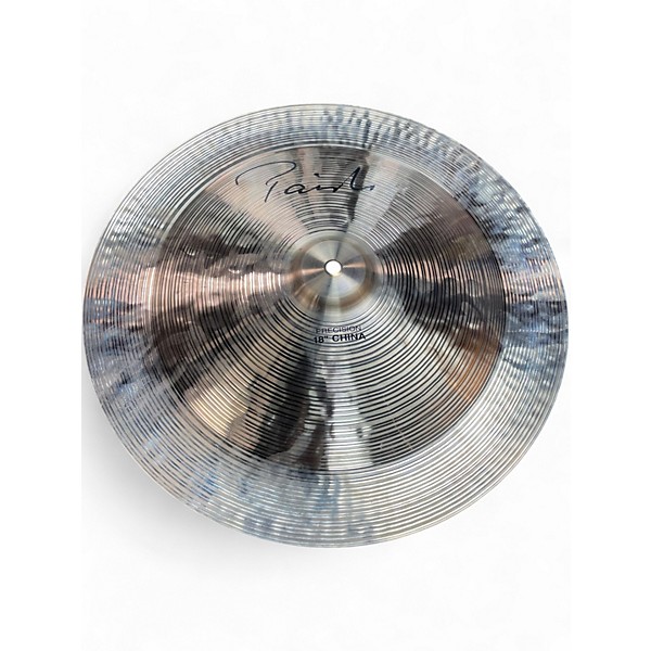Used Paiste 18in SIGNATURE PRECISION CHINA Cymbal