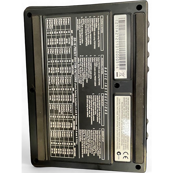 Used Alesis SR16 Drum Machine