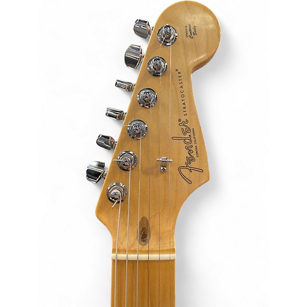Used Fender American Performer Raw Ash Stratocaster Natural Solid Body Electric Guitar