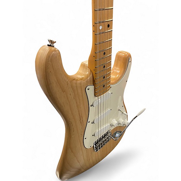 Used Fender American Performer Raw Ash Stratocaster Natural Solid Body Electric Guitar