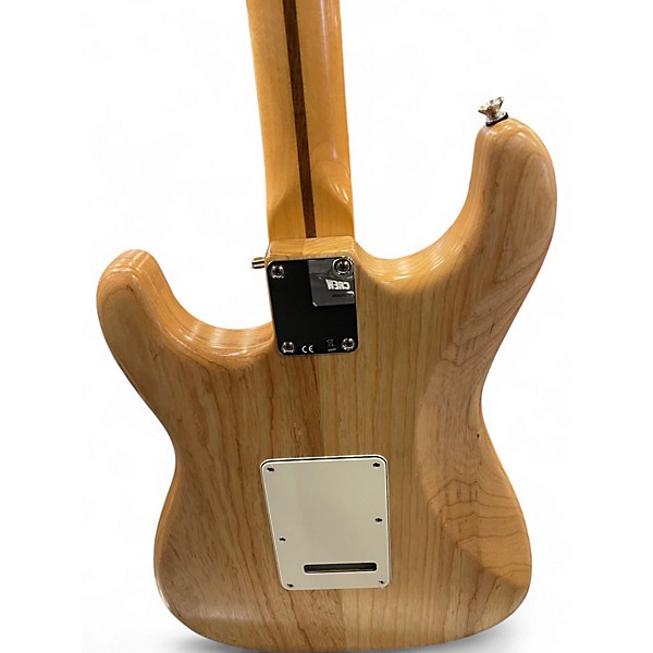 Used Fender American Performer Raw Ash Stratocaster Natural Solid Body Electric Guitar