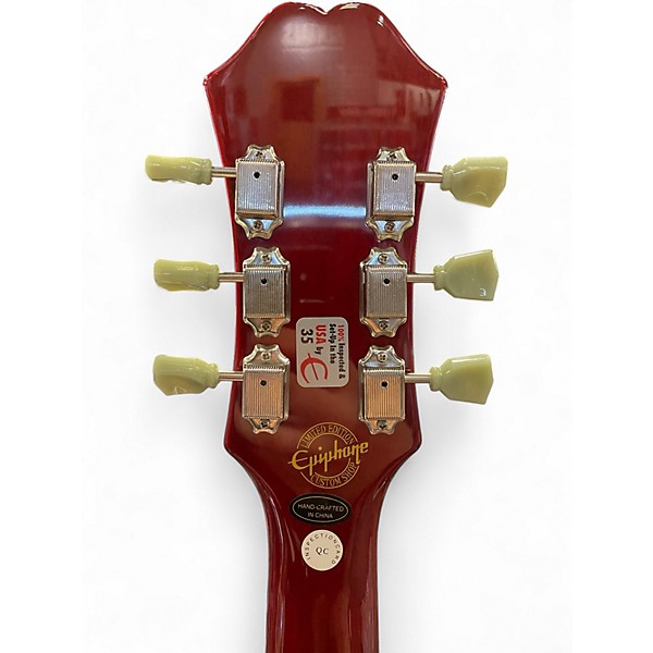 Used Epiphone ES335 Pro Cherry Hollow Body Electric Guitar