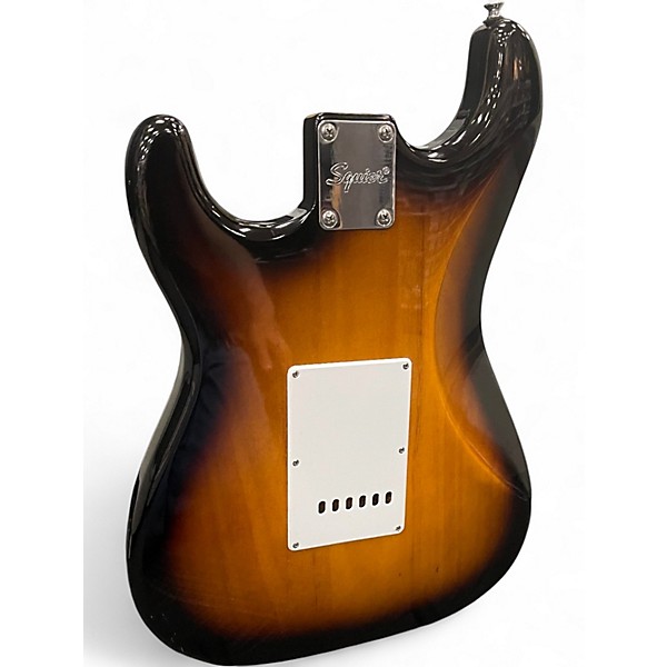 Used Squier Affinity Stratocaster 2 Color Sunburst Solid Body Electric Guitar