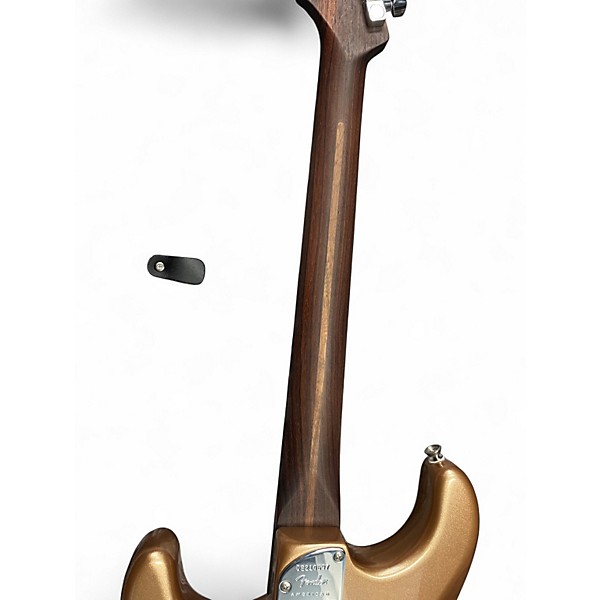 Used 2021 Fender Limited Edition American Professional II Stratocaster Firemist Gold Solid Body Electric Guitar