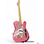 Used 2016 Fender Paisley Pink Telecaster MIJ Pink Solid Body Electric Guitar thumbnail