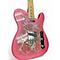 Used 2016 Fender Paisley Pink Telecaster MIJ Pink Solid Body Electric Guitar