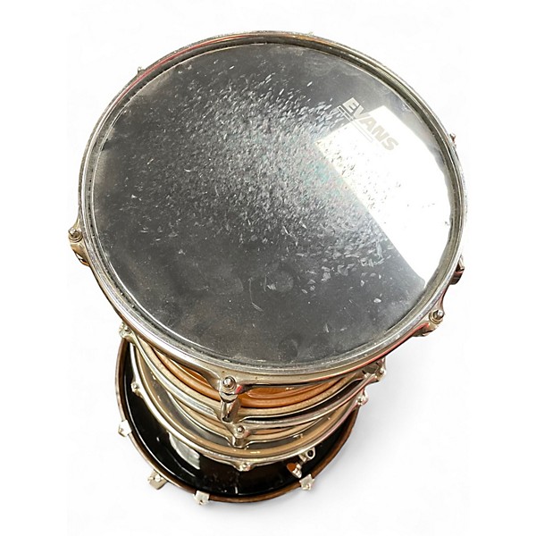 Used Yamaha 5 Piece DP SERIES Orange Drum Kit