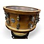 Used DW 14in Limited-Edition Dark Stain Maple and Walnut Snare With Walnu Natural Drum