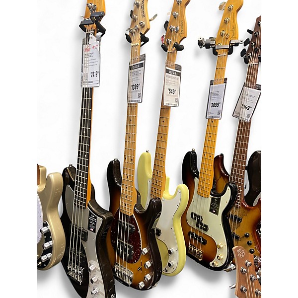 Used Ernie Ball Music Man Sterling 4 HS Tobacco Burst Electric Bass Guitar