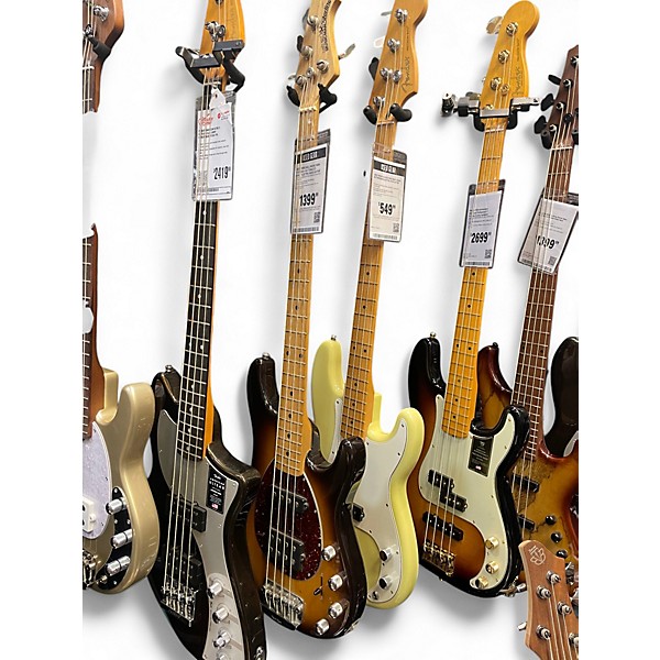 Used Ernie Ball Music Man Sterling 4 HS Tobacco Burst Electric Bass Guitar