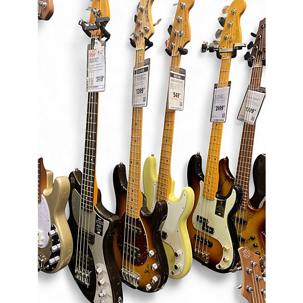 Used Ernie Ball Music Man Sterling 4 HS Tobacco Burst Electric Bass Guitar