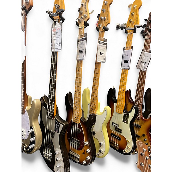 Used Ernie Ball Music Man Sterling 4 HS Tobacco Burst Electric Bass Guitar