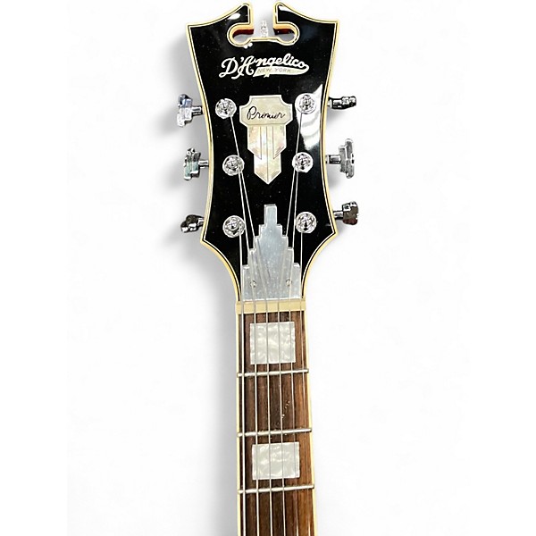 Used D'Angelico DAPEXL1TWNCT Cherry Hollow Body Electric Guitar