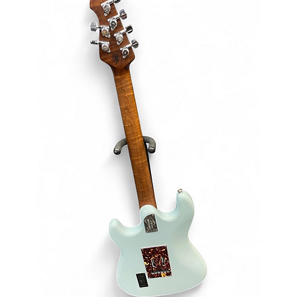 Used Ernie Ball Music Man Cutlass POWDER BLUE Solid Body Electric Guitar