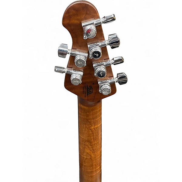 Used Ernie Ball Music Man Cutlass POWDER BLUE Solid Body Electric Guitar