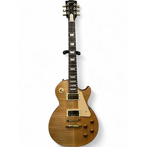 Used Gibson Les Paul Studio Premium Plus Antique Natural Solid Body Electric Guitar