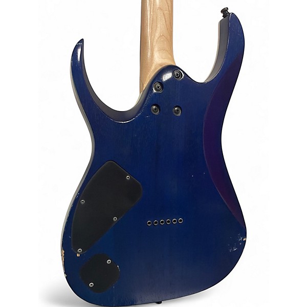 Used Ibanez RGA42FM blue lagoon Solid Body Electric Guitar