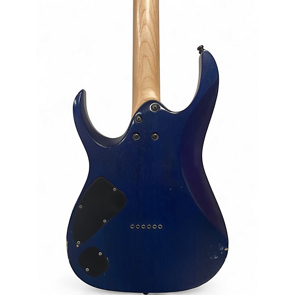 Used Ibanez RGA42FM blue lagoon Solid Body Electric Guitar