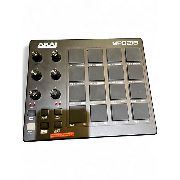 Used Akai Professional MPD218 MIDI Controller