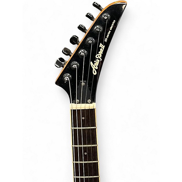 Used Aria Pro Ii XR SERIES YELLOW CRACKLE Solid Body Electric Guitar