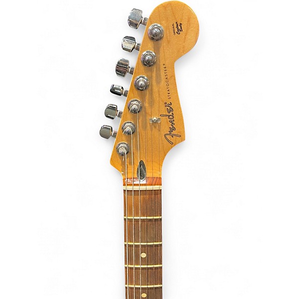 Used Fender Standard Stratocaster 2 Tone Sunburst Solid Body Electric Guitar
