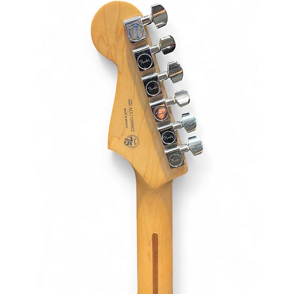 Used Fender Standard Stratocaster 2 Tone Sunburst Solid Body Electric Guitar