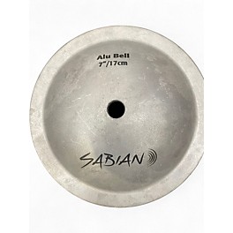 Used SABIAN 7in Aluminum Bell Cymbal