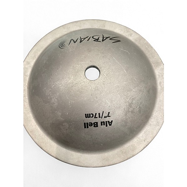 Used SABIAN 7in Aluminum Bell Cymbal
