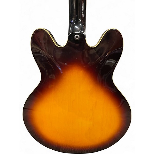 Used Epiphone Dot 2 Color Sunburst Hollow Body Electric Guitar