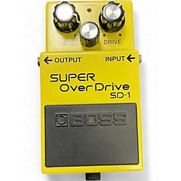 Used BOSS SD1 Super Overdrive Effect Pedal