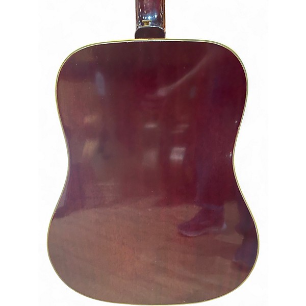 Vintage 1969 Gibson Hummingbird Antique Natural Acoustic Electric Guitar