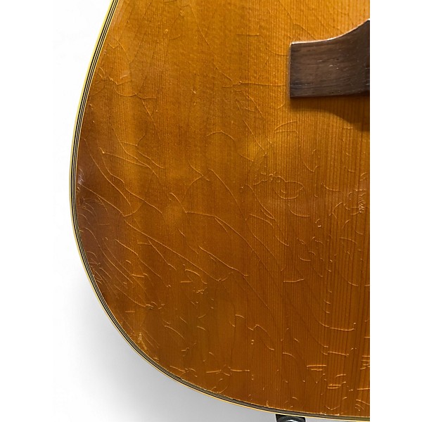 Vintage 1969 Gibson Hummingbird Antique Natural Acoustic Electric Guitar