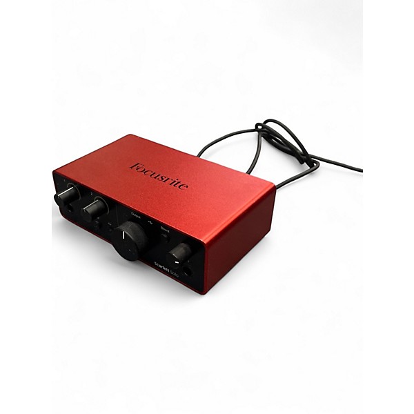 Used Focusrite Scarlett Solo Gen 4 Audio Interface