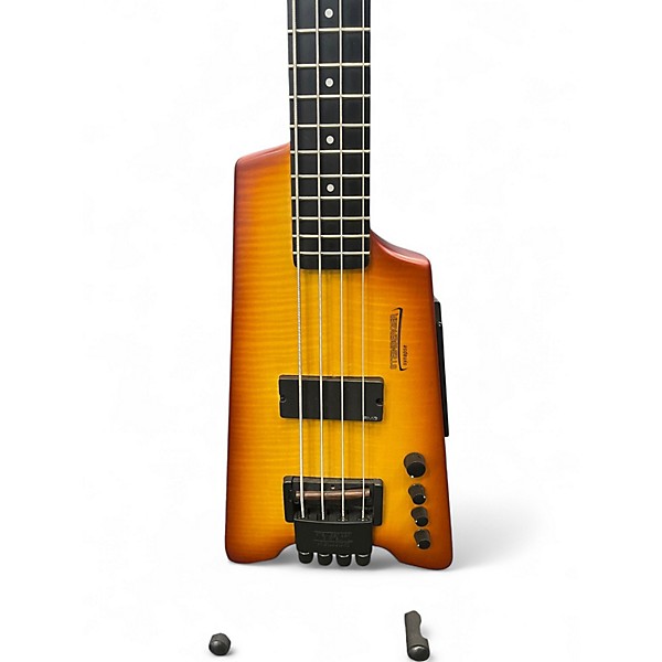 Used Steinberger synapse bass 4 string burst Electric Bass Guitar