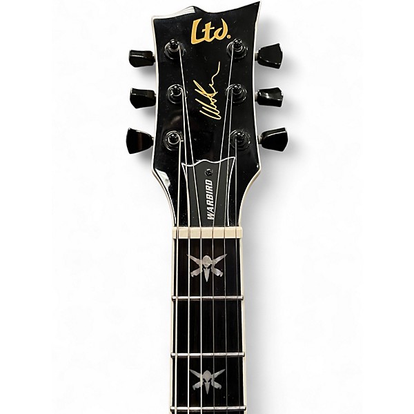 Used ESP Will Adler WA-Warbird Black and Gold Solid Body Electric Guitar