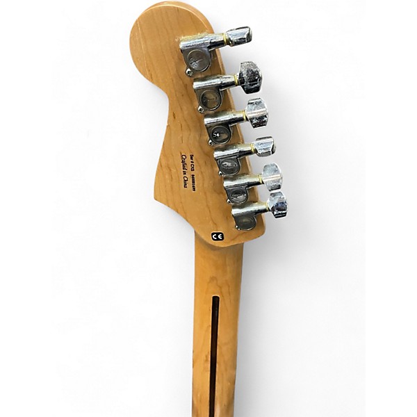 Used Squier Standard Stratocaster Black Solid Body Electric Guitar